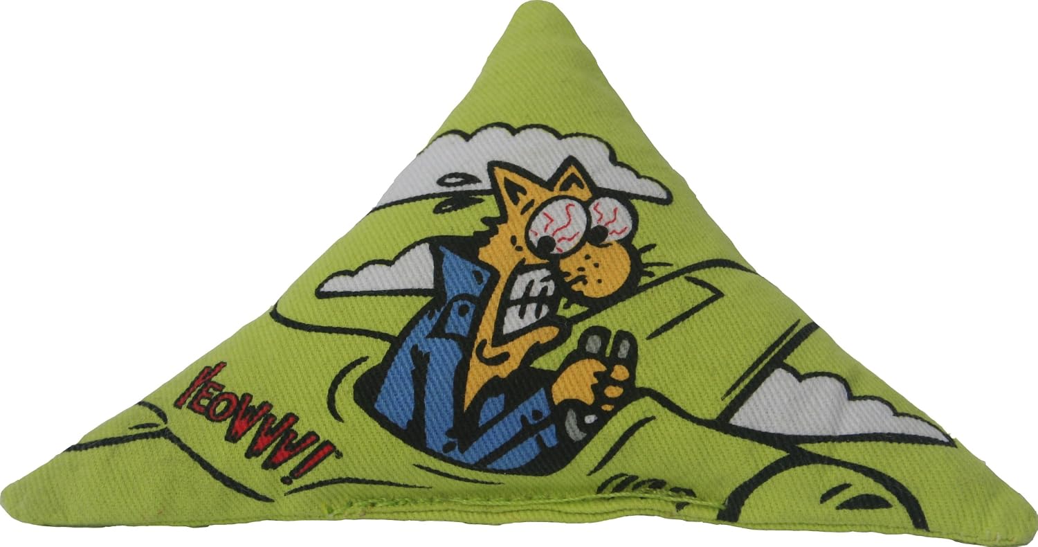 Yeowww! Purrr-Muda Triangle Catnip Cat Toy