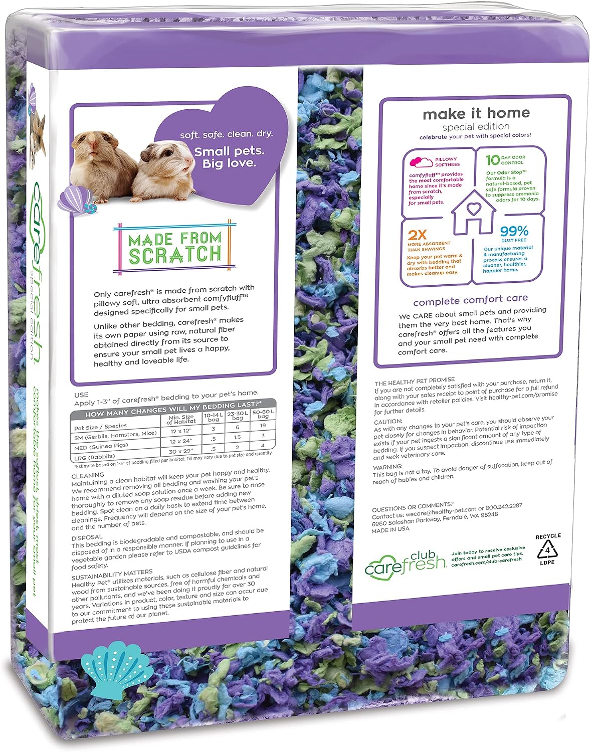 CareFRESH Sea Glass Small Animal Bedding