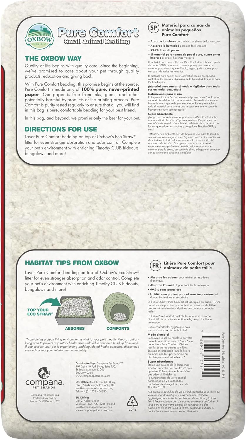 Oxbow Pure Comfort Small Animal Bedding