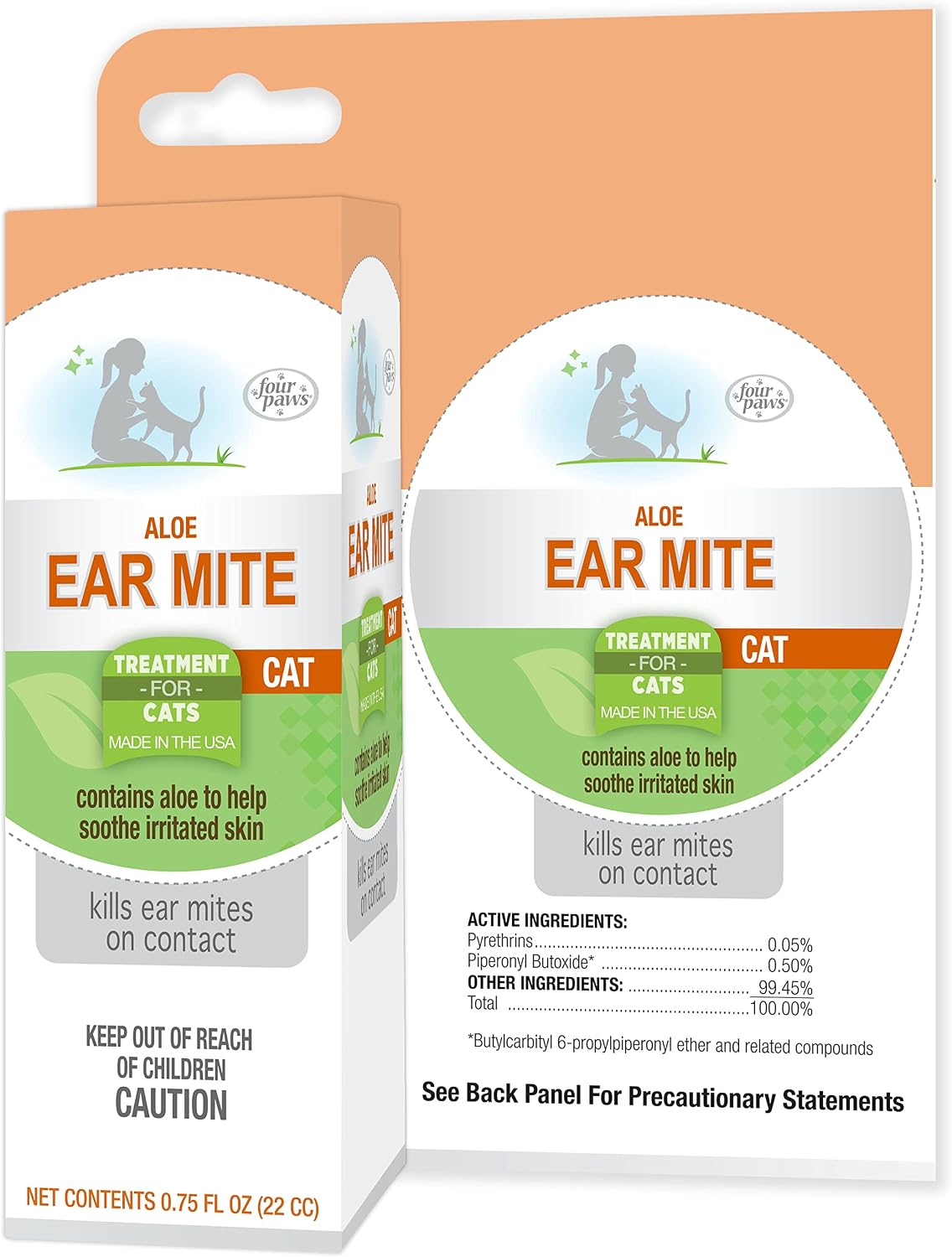 Four Paws Healthy Promise Ear Mite Treatment