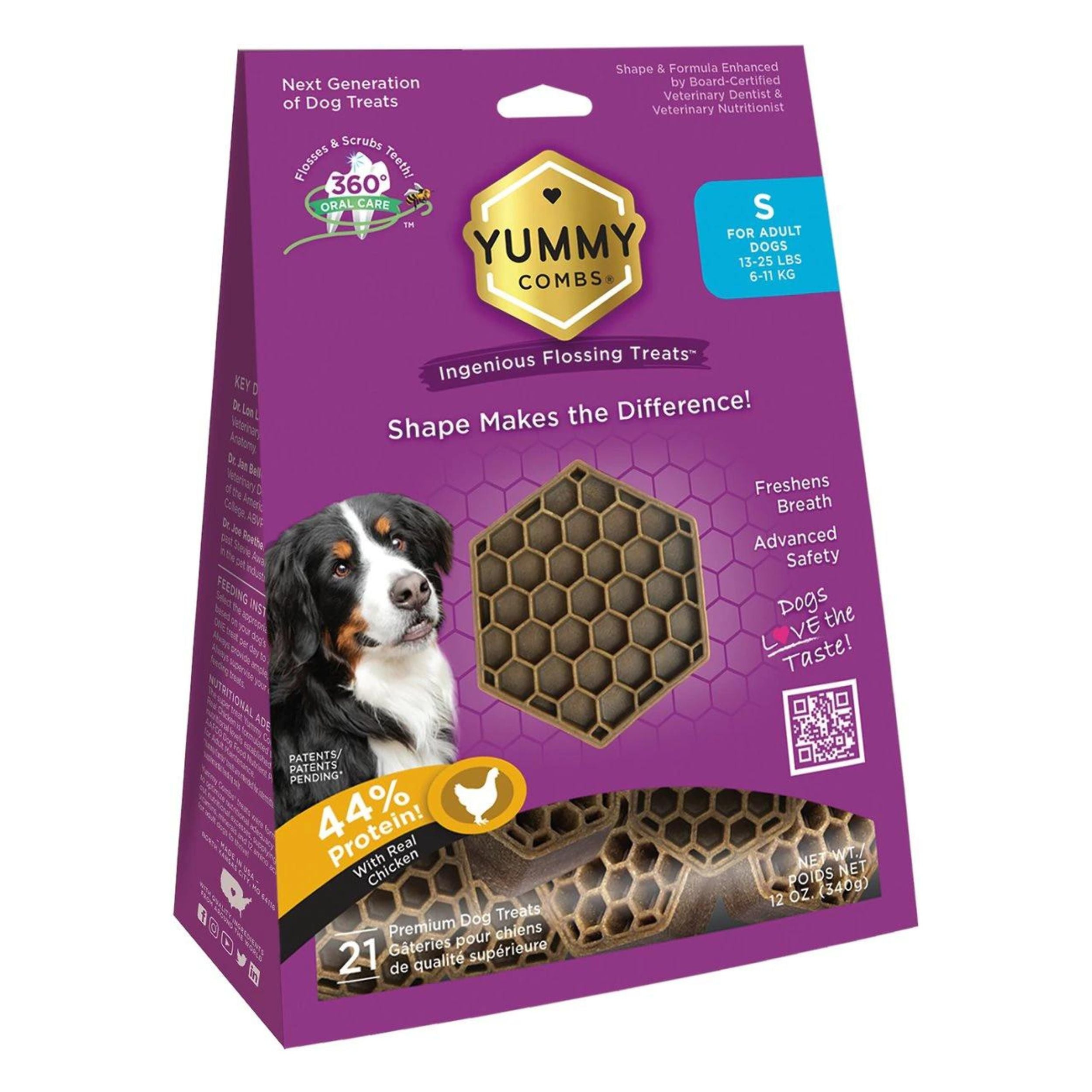 Yummy Combs D 12Oz Dental Small Fish and Egg
