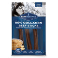 Barkworthies Collagen Stick Dipped in Peanut Butter Dog Treat Beef 6in.