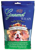Loving Pets Gourmet Wraps Apple Wrapped with Chicken Dog Treat 6oz