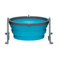 Loving Pets Travel Dog Bowl Blue, 1ea/SM