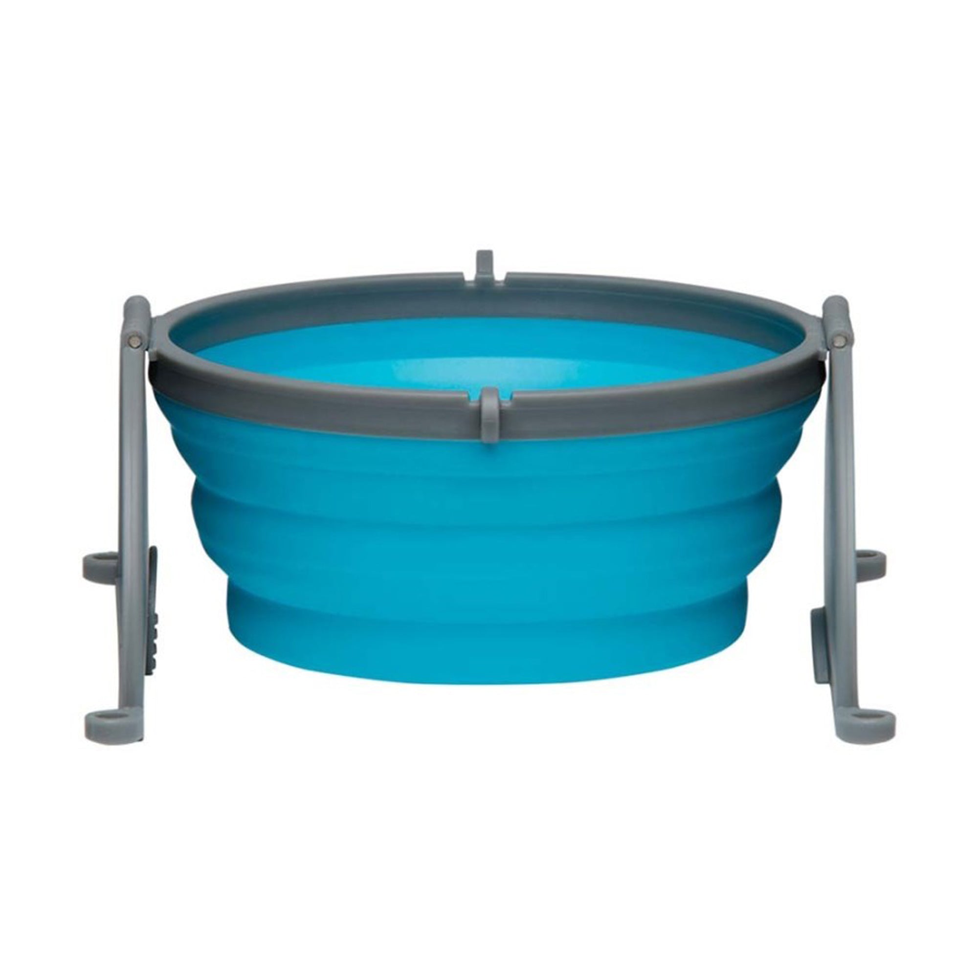 Loving Pets Travel Dog Bowl Blue, 1ea/LG