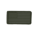 Boss Dog Tactical Collar Patch Green USA Flag, 1ea/One Size