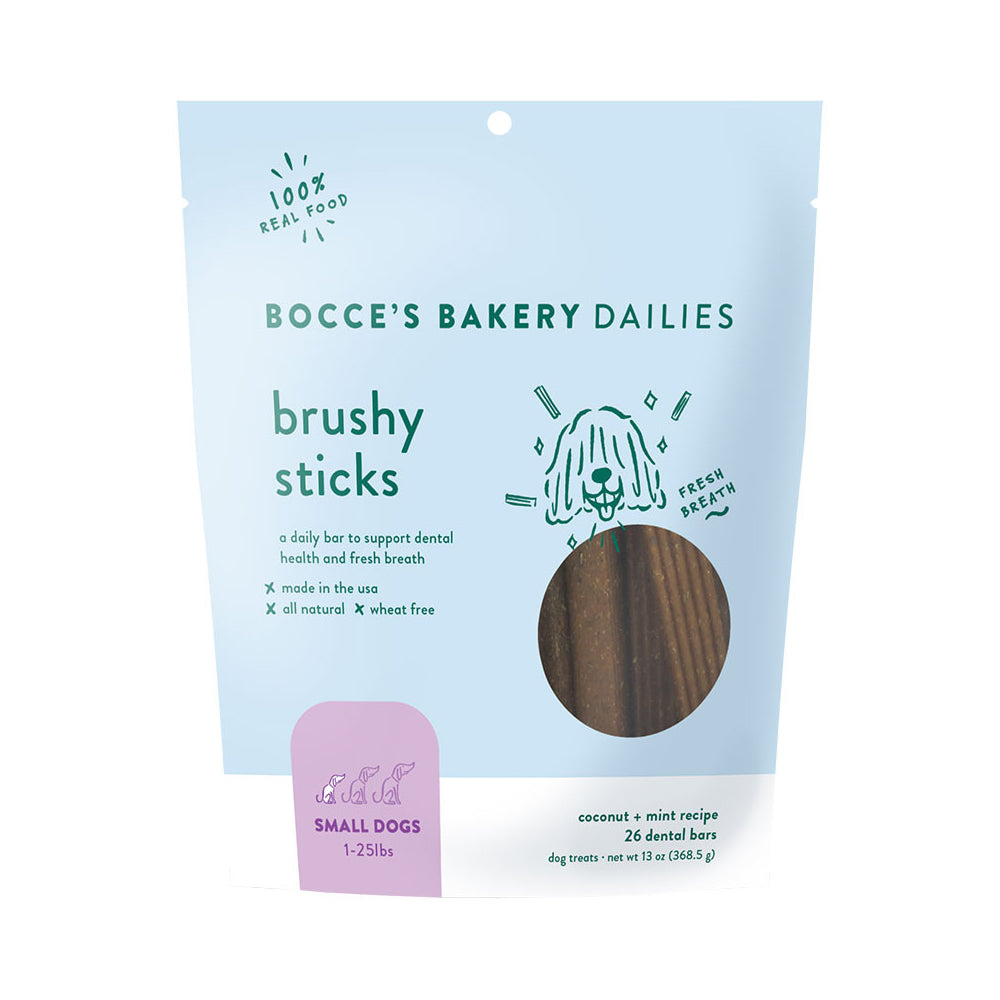 Bocces Dog Brushy Sticks Small 13oz. Default Title
