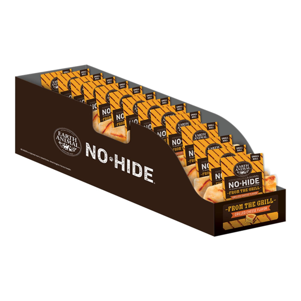 Earth Animal Dog No - Hide From The Grill Grilled Cheese Rolls Small - 20 Count