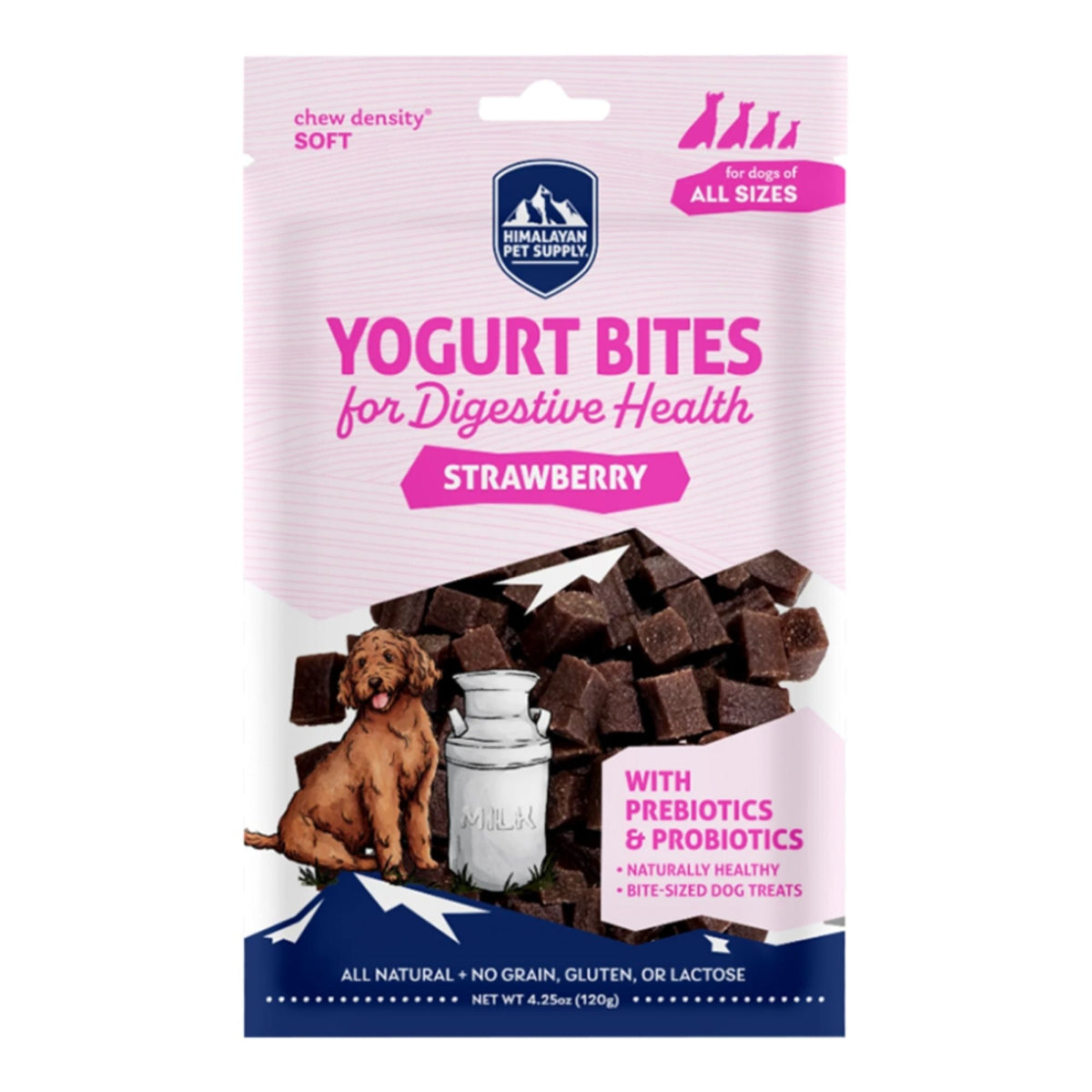 Himalayan Dog Yogurt Bites Strawberry 4.25oz.
