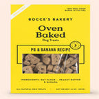 Bocces Bakery Dog Just Peanut Butter and Banana Biscuits 14Oz.