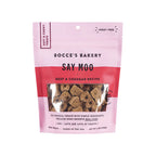 Bocces Bakery Dog Soft and Chewy Say Moooo 6Oz Default Title