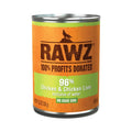 Rawz Dog 96% Chicken Liver Pate 12.5oz. (Case of 12)