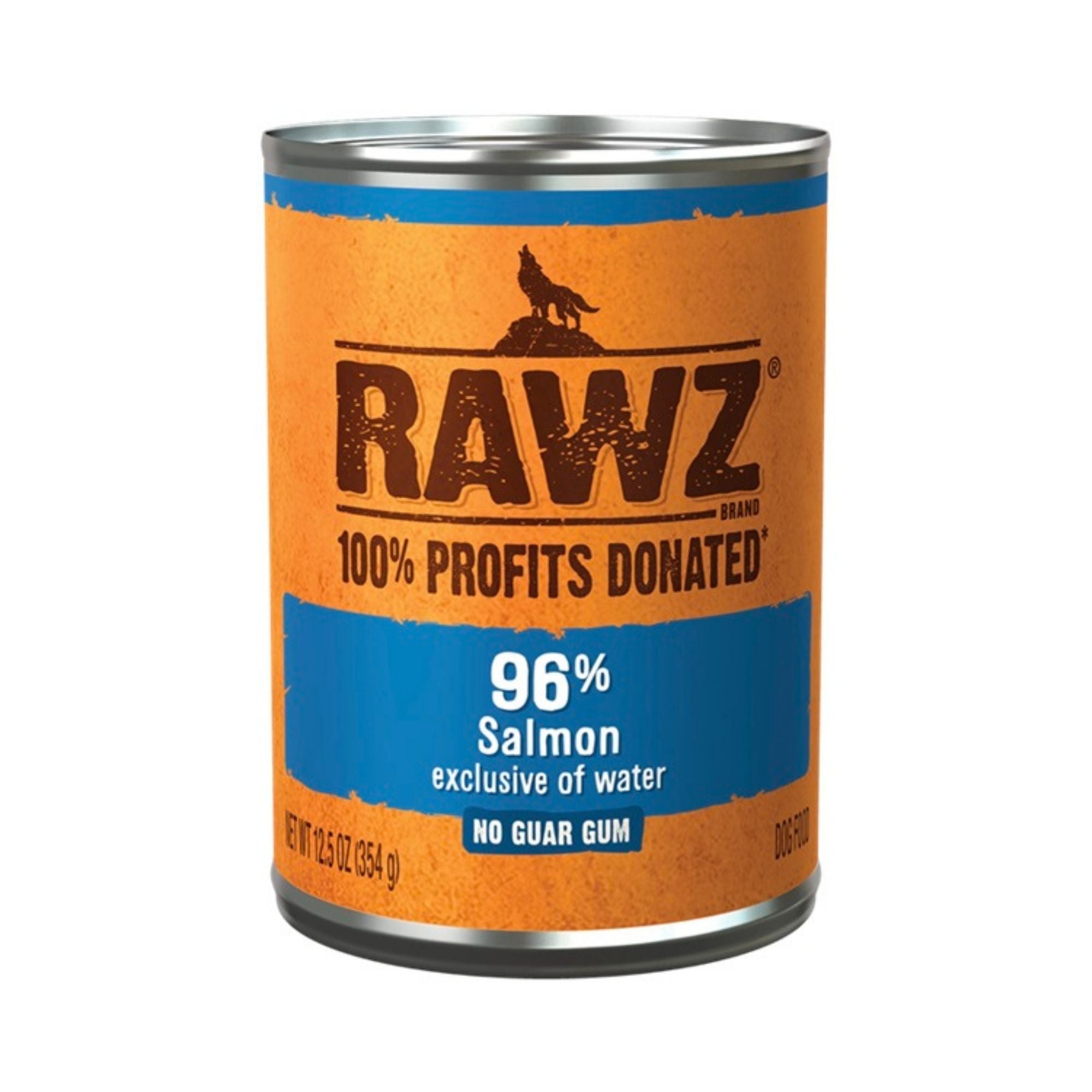 Rawz Dog 96% Salmon Pate 12.5oz. (Case of 12)