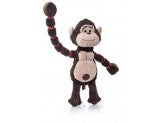 Charming Pet Products Thunda Tugga Dog Toy Gorilla Brown, 5 In