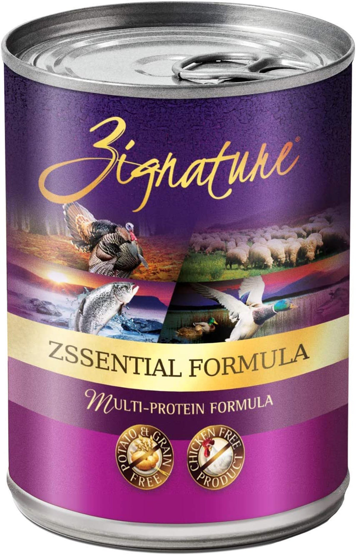 Zignature Dog Canned 13oz. Zssentials (Case of 12)