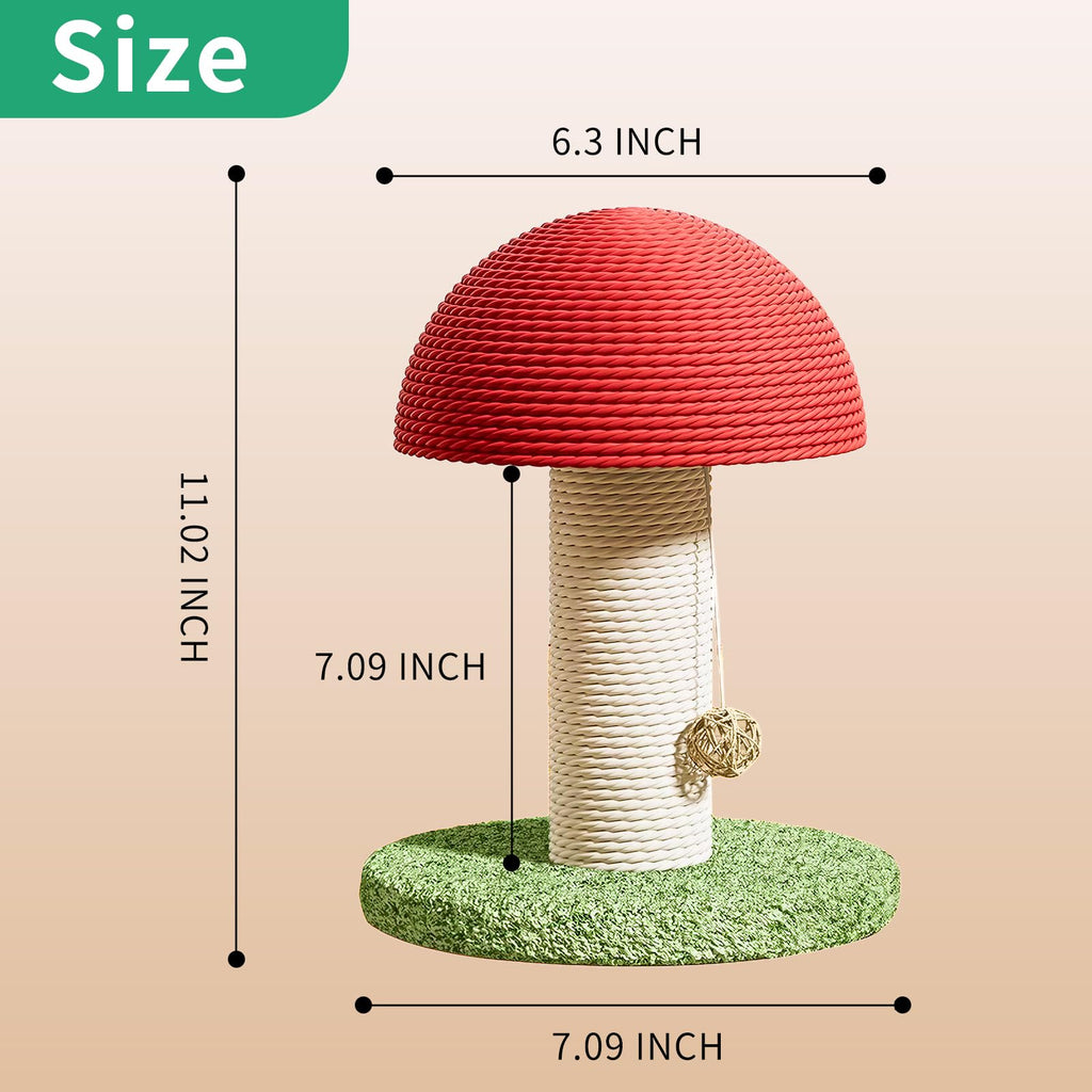Sisal Mushroom Cat Scratching Post