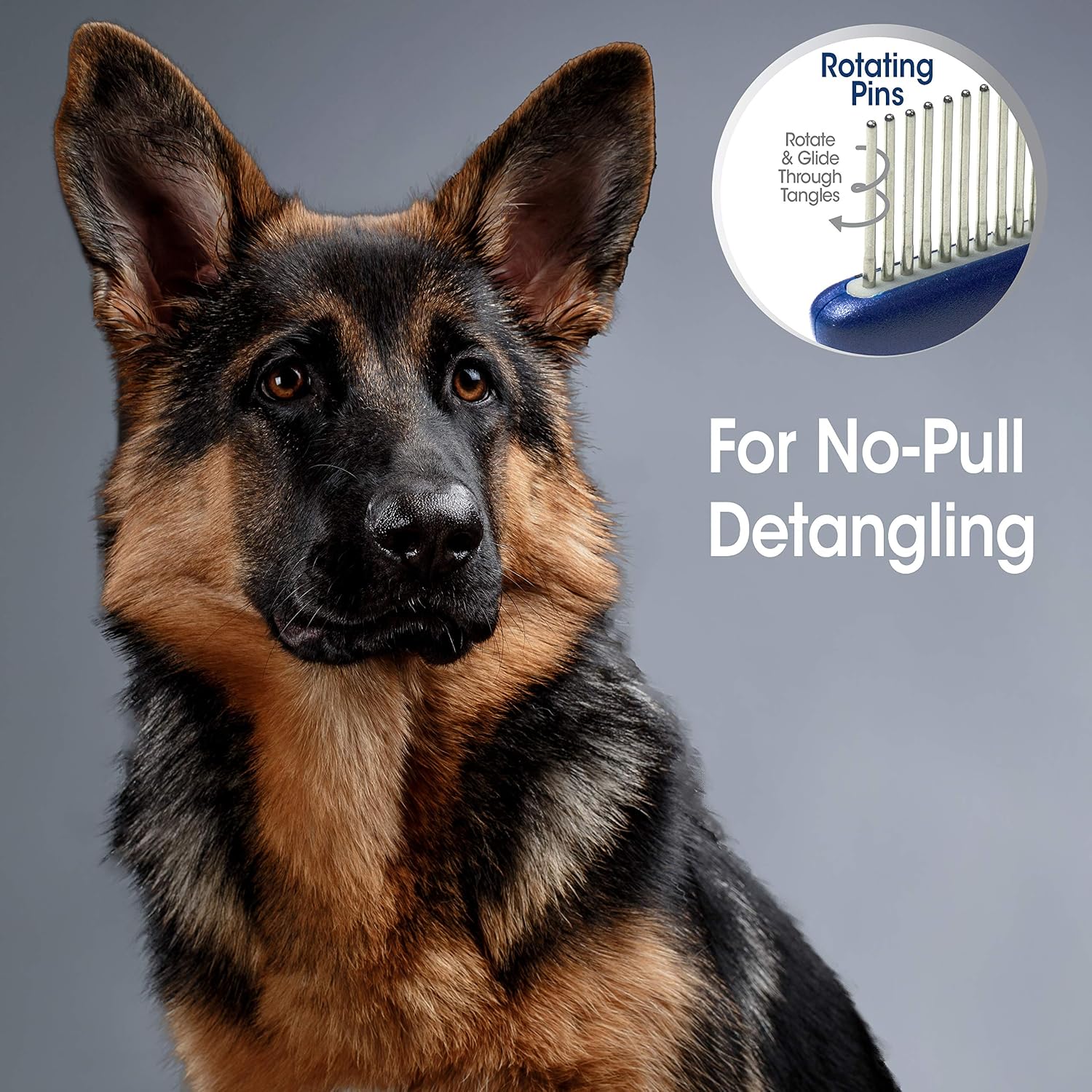 Four Paws Magic Coat Rotating Pin Comb