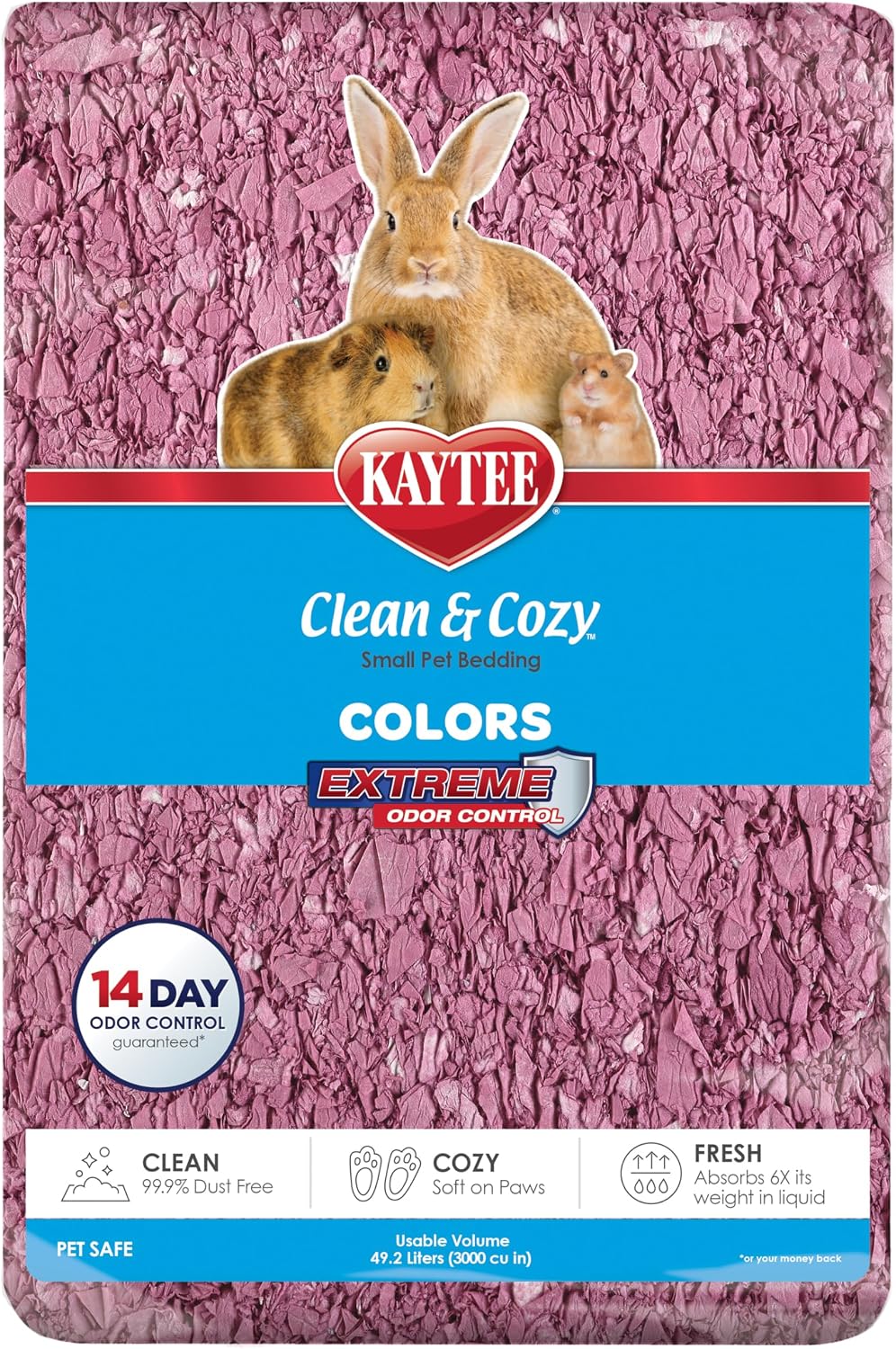 Kaytee Clean & Cozy Colors Bedding