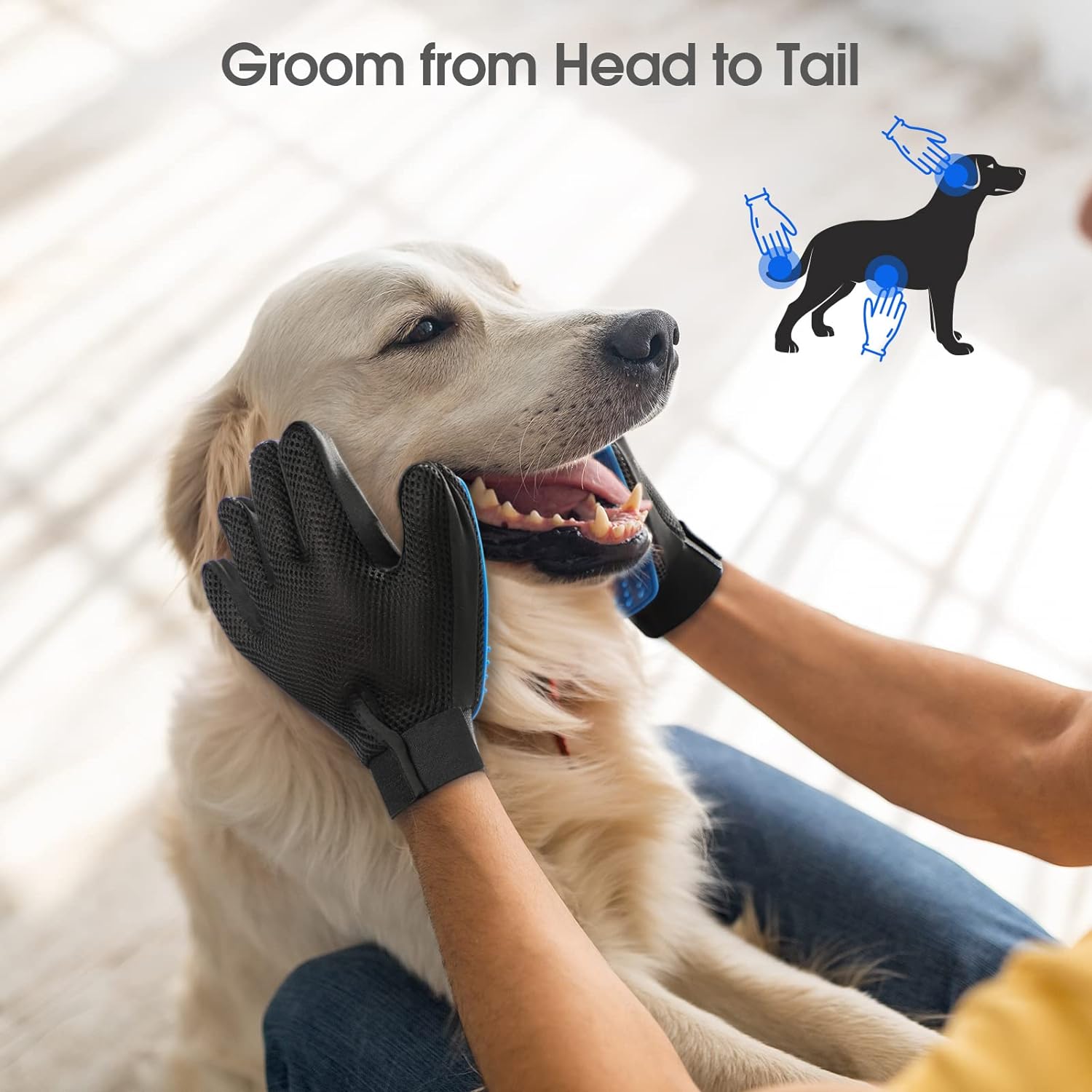 Cat Grooming Gloves (Pair)