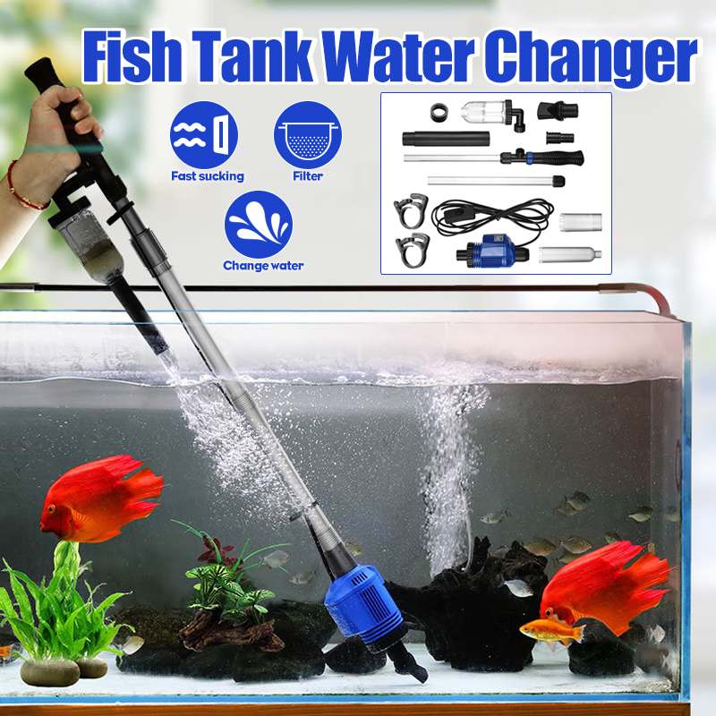 Electric Aquarium Gravel Cleaner & Water Changer