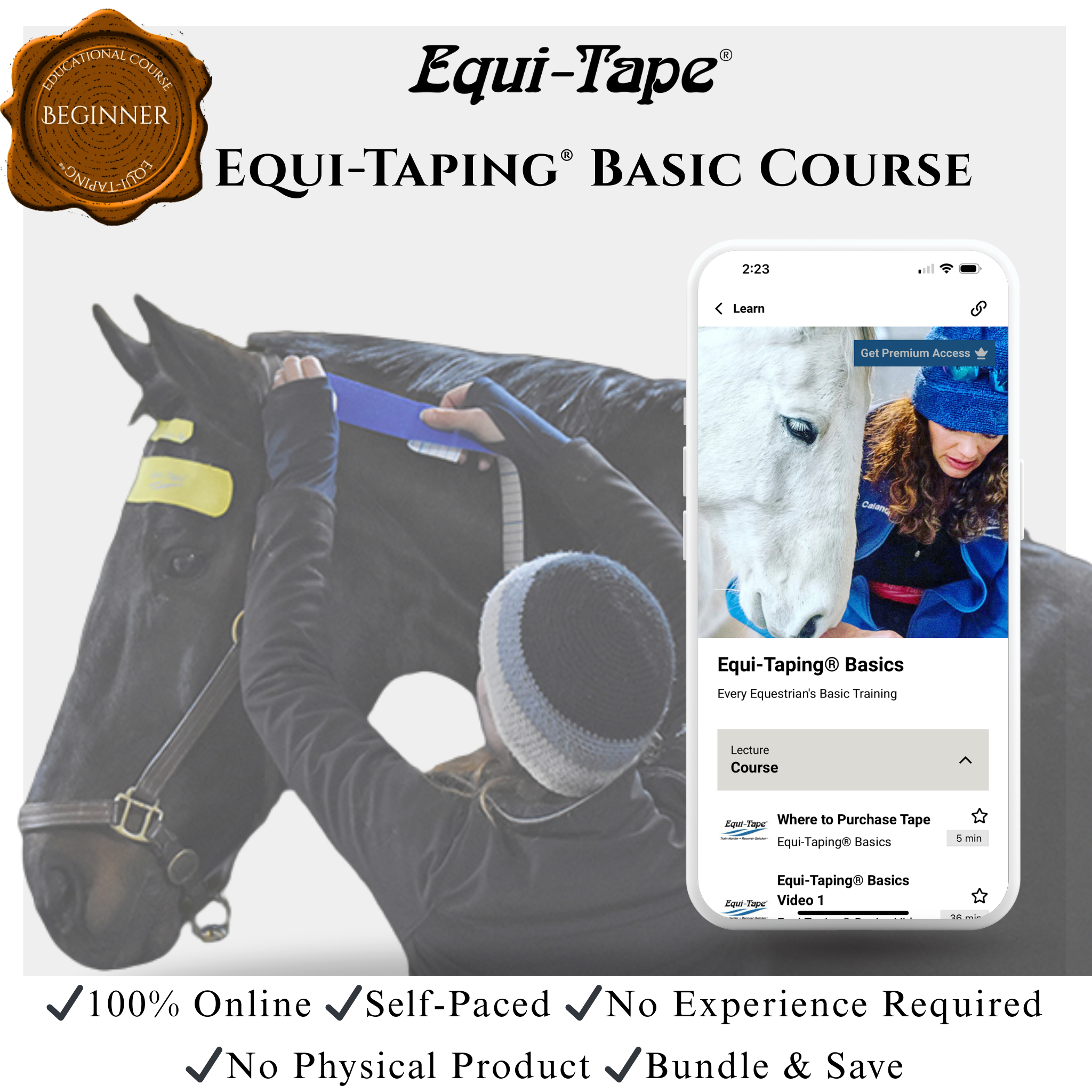 Equi-Taping® Basics Course