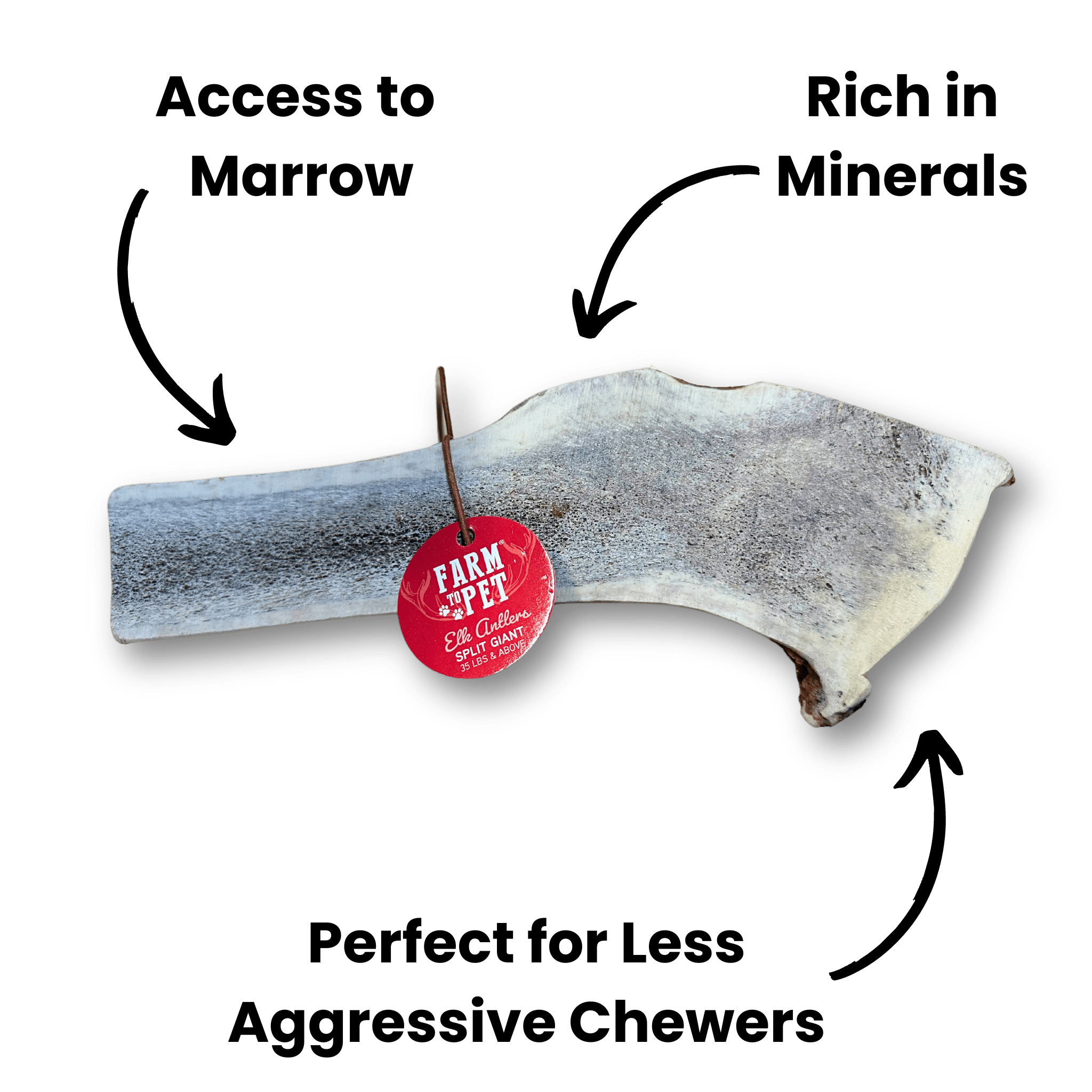 ELK ANTLERS FOR DOGS | WHOLE AND SPLIT ELK ANTLER CHEWS
