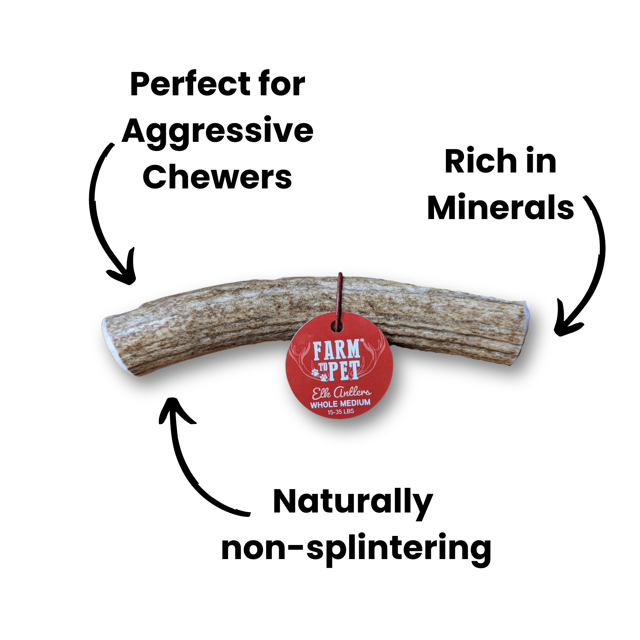 ELK ANTLERS FOR DOGS | WHOLE AND SPLIT ELK ANTLER CHEWS