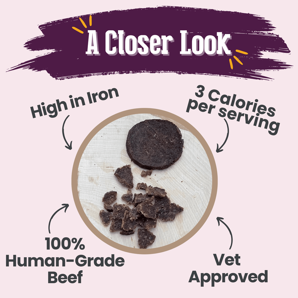 Beef Crumbles Cat Treats | High Protein Treats for Cats