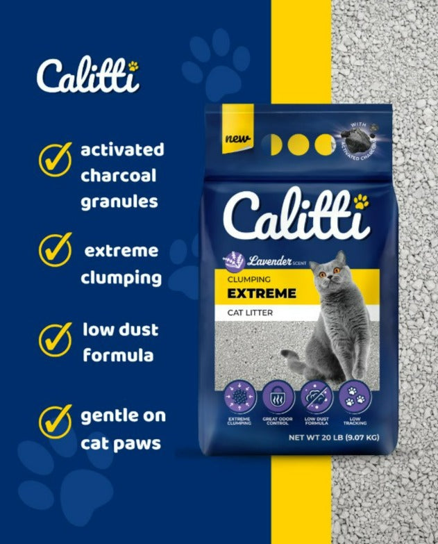 Calitti EXTREME Clumping Clay Unscented 20 LB #223888