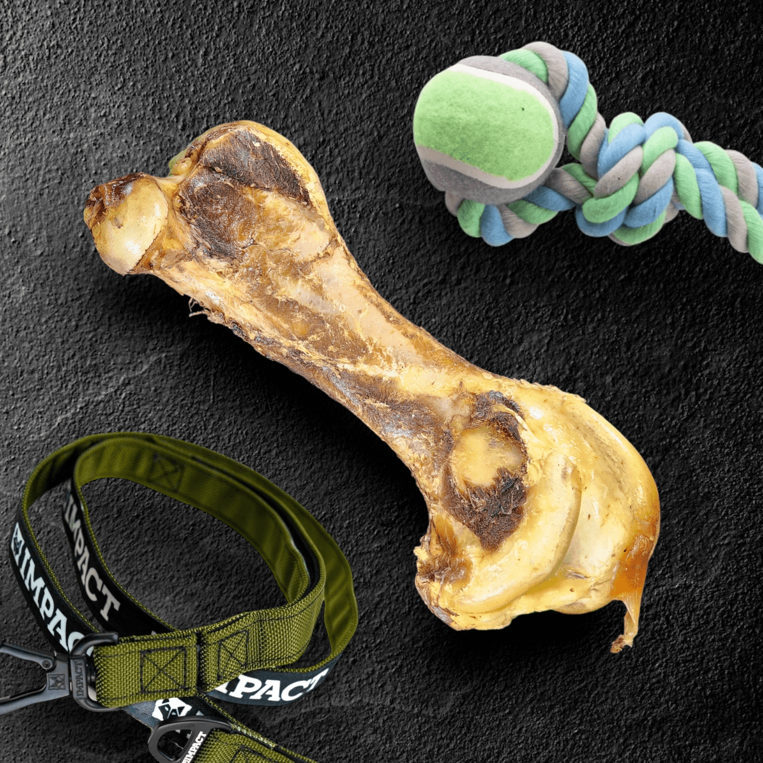 Ostrich Hip Bone (12" x 5"x 3”): The Durable, Flavor-Packed Chew for Medium & Large Dogs