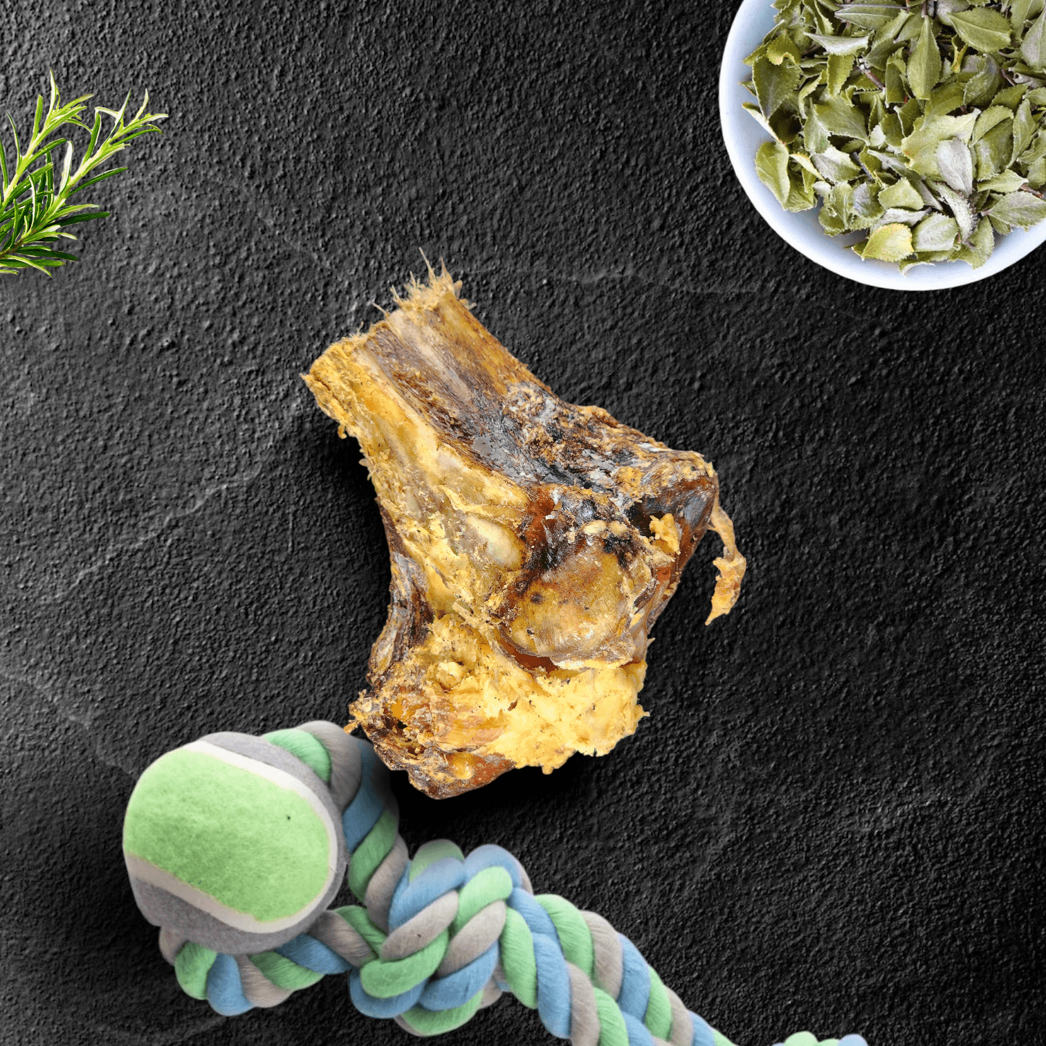 Large Ostrich Knuckle (5.5" x 5"): The Ultimate Chew for Moderate & Power Chewers