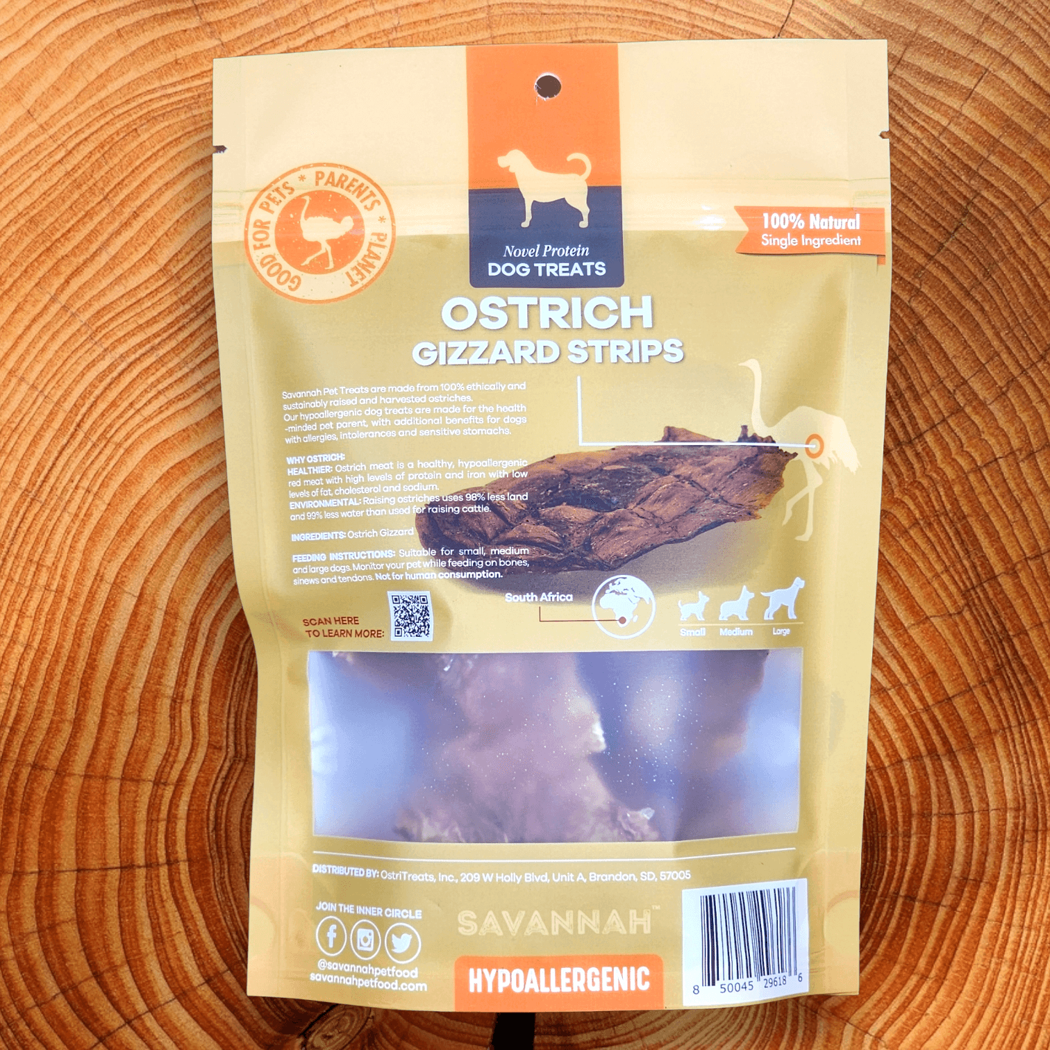 Chewy Ostrich Gizzard Strips: The Protein & Omega-3 Rich, Natural Dog Chew Treat