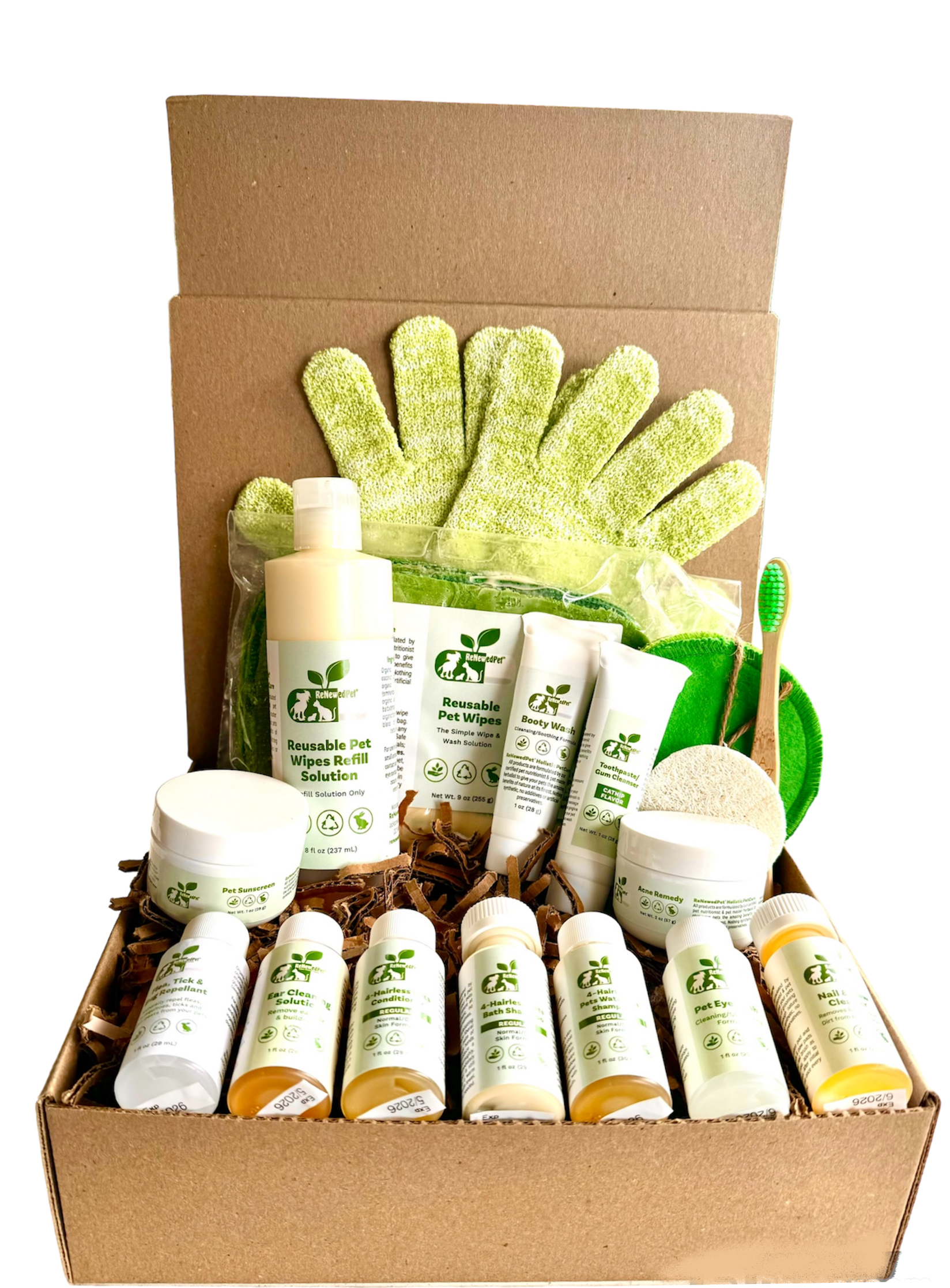 4-HAIRLESS PETS ULTIMATE GROOMING KIT