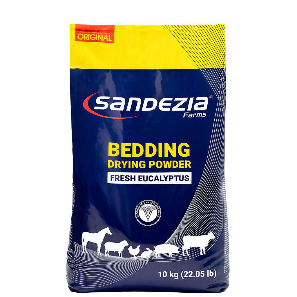 Sandezia Bedding Drying Powder - Order Eliminator, Fresh Eucalyptus