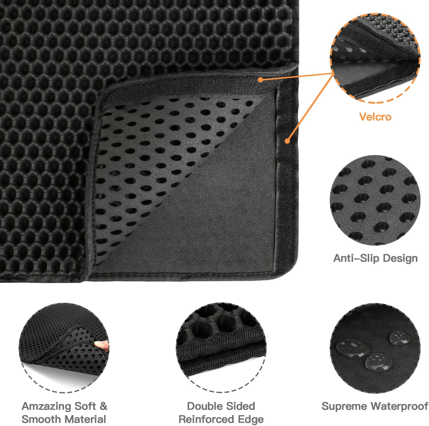 Honeycomb Litter-Trapping Mat