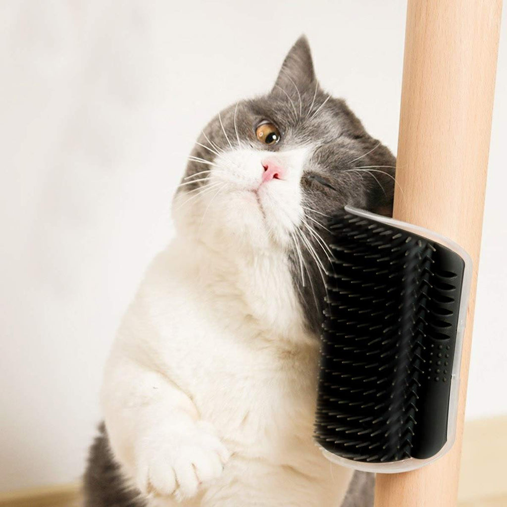 Corner Self-Groomer for Cats