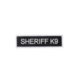 Boss Dog Tactical Harness Patch Sheriff K9, 1ea/SM