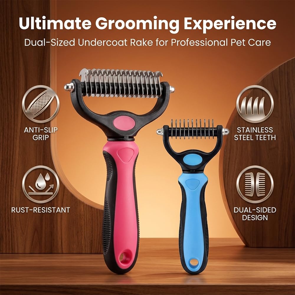 Pro Deshedding Brush for Dogs