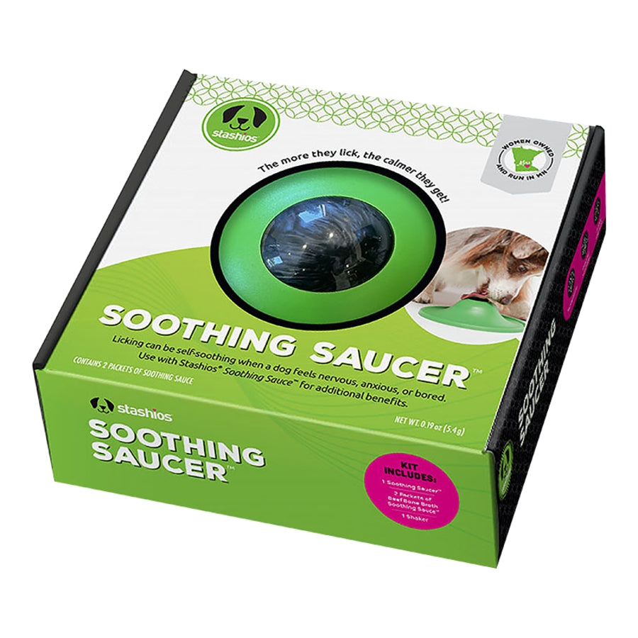 Stashios Soothing Saucer Kit Calming Beef 3 packs