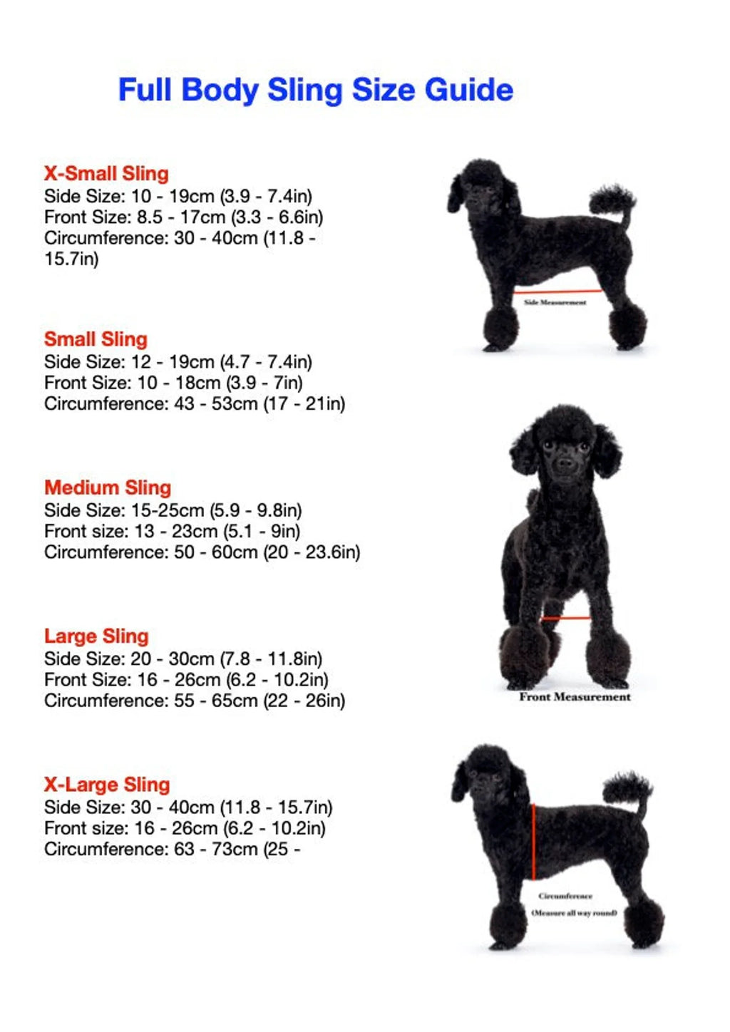 PET GROOMING SLING